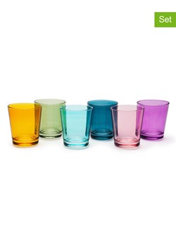 Trendy Kitchen by EXCÉLSA Szklanki (6 szt.) &quot;Portofino&quot; w różnych kolorach - 300 ml ze sklepu Limango Polska w kategorii Szklanki - zdjęcie 174010018