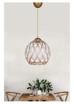 ABERTO DESIGN Lampa wisząca w kolorze złoto-srebrno-białym - Ø 22 cm ze sklepu Limango Polska w kategorii Oświetlenie - zdjęcie 174010367