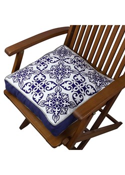 ABERTO DESIGN Poduszka w kolorze granatowym ze sklepu Limango Polska w kategorii Poduszki dekoracyjne - zdjęcie 174010756