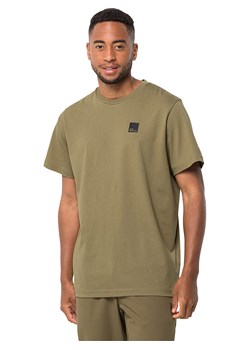 Jack Wolfskin Koszulka &quot;Bike Commute&quot; w kolorze khaki ze sklepu Limango Polska w kategorii T-shirty męskie - zdjęcie 174011156