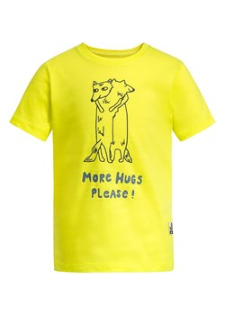 Jack Wolfskin Koszulka &quot;More Hugs&quot; w kolorze zielonym ze sklepu Limango Polska w kategorii T-shirty chłopięce - zdjęcie 174011228