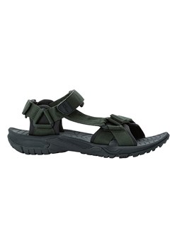 Jack Wolfskin Sandały trekkingowe &quot;Lakewood&quot; w kolorze zielonym ze sklepu Limango Polska w kategorii Sandały męskie - zdjęcie 174011278