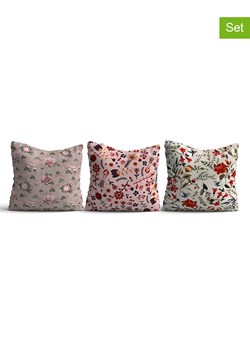 ABERTO DESIGN Poszewki (3 szt.) w różnych kolorach na poduszkę - 43 x 43 cm ze sklepu Limango Polska w kategorii Poduszki dekoracyjne - zdjęcie 174011447