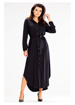 Awama Sukienka w kolorze czarnym ze sklepu Limango Polska w kategorii Sukienki - zdjęcie 174016689