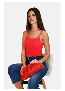 ASSUILI Top w kolorze czerwonym ze sklepu Limango Polska w kategorii Bluzki damskie - zdjęcie 174016865
