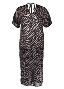 LASCANA Sukienka w kolorze jasnobrązowo-czarnym ze sklepu Limango Polska w kategorii Sukienki - zdjęcie 174017005