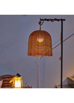 lumisky Lampa zewnętrzna LED &quot;Boheme&quot; w kolorze jasnobrązowym - Ø 30 cm ze sklepu Limango Polska w kategorii Dekoracje i akcesoria ogrodowe - zdjęcie 174017066