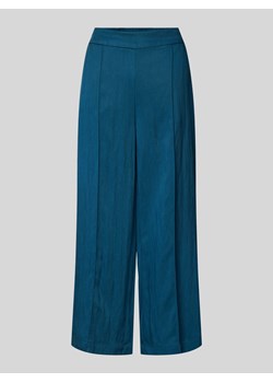 Spodnie materiałowe o rozkloszowanym kroju z przeszytymi kantami ze sklepu Peek&Cloppenburg  w kategorii Spodnie damskie - zdjęcie 174019055