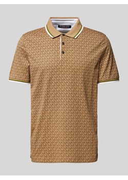 Koszulka polo z krótką listwą guzikową ze sklepu Peek&Cloppenburg  w kategorii T-shirty męskie - zdjęcie 174019335