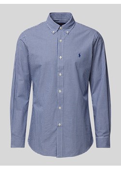 Koszula casualowa o kroju slim fit z kołnierzykiem typu button down ze sklepu Peek&Cloppenburg  w kategorii Koszule męskie - zdjęcie 174019455