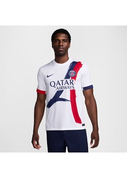 Męska koszulka Nike Dri-FIT Paris Saint-Germain Stadium 2024/25 (wersja wyjazdowa) – replika - Biel ze sklepu Nike poland w kategorii T-shirty męskie - zdjęcie 174019685