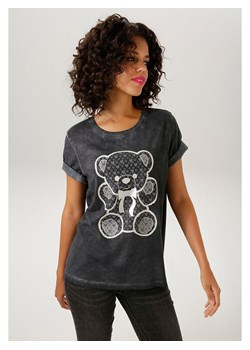 Aniston Koszulka w kolorze czarnym ze sklepu Limango Polska w kategorii Bluzki damskie - zdjęcie 174021079