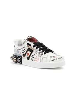 Dolce & Gabbana Skórzane trampki ze sklepu Gomez Fashion Store w kategorii Trampki damskie - zdjęcie 174022067