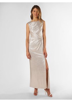 Lauren Ralph Lauren Damska sukienka wieczorowa Kobiety srebrny jednolity ze sklepu vangraaf w kategorii Sukienki - zdjęcie 174022559