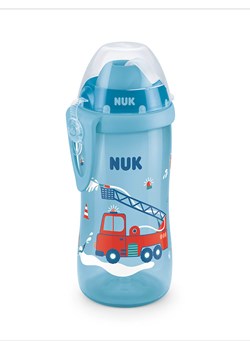NUK Butelka dziecięca &quot;Flexi Cup&quot; w kolorze niebieskim - 300 ml ze sklepu Limango Polska w kategorii Naczynia dziecięce - zdjęcie 174022629