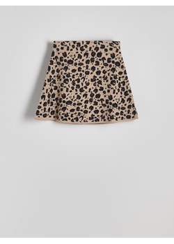 Reserved - Spódnica mini w zwierzęcy wzór - wielobarwny ze sklepu Reserved w kategorii Spódnice - zdjęcie 174024987