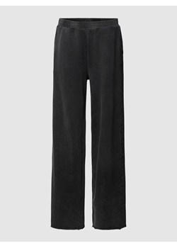 Spodnie sportowe w jednolitym kolorze model ‘Palma’ ze sklepu Peek&Cloppenburg  w kategorii Spodnie damskie - zdjęcie 174025176