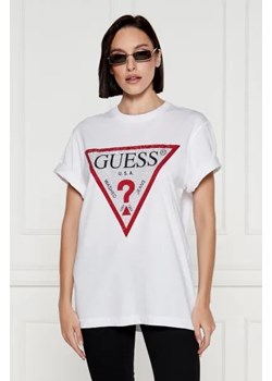 GUESS T-shirt | Regular Fit ze sklepu Gomez Fashion Store w kategorii Bluzki damskie - zdjęcie 174025498