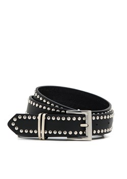 Cropp - Czarny pasek z ozdobnymi detalami - czarny ze sklepu Cropp w kategorii Paski damskie - zdjęcie 174025857