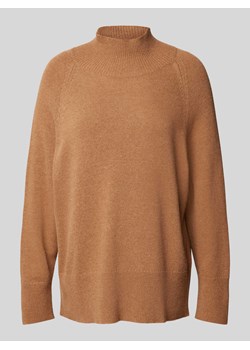 Sweter z dzianiny ze stójką model ‘FALANGE’ ze sklepu Peek&Cloppenburg  w kategorii Swetry damskie - zdjęcie 174026619