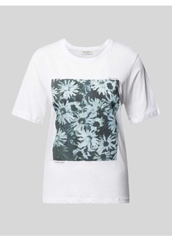 T-shirt z nadrukiem ze sloganem ze sklepu Peek&Cloppenburg  w kategorii Bluzki damskie - zdjęcie 174026655