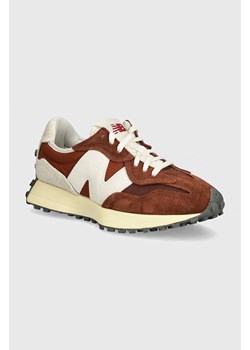 New Balance sneakersy 327 kolor brązowy U327WRL ze sklepu PRM w kategorii Buty sportowe męskie - zdjęcie 174031165