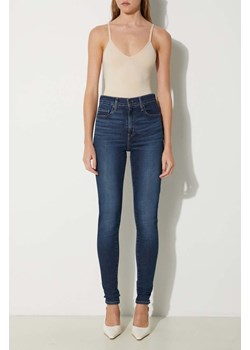 Levi's jeansy damskie kolor niebieski ze sklepu PRM w kategorii Jeansy damskie - zdjęcie 174031297