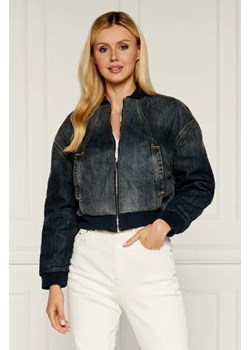 Armani Exchange Jeansowa kurtka bomber ze sklepu Gomez Fashion Store w kategorii Kurtki damskie - zdjęcie 174031947