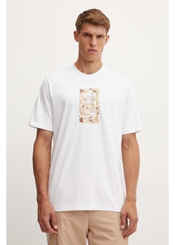 adidas Originals t-shirt bawełniany męski kolor beżowy z nadrukiem IX6743 ze sklepu ANSWEAR.com w kategorii T-shirty męskie - zdjęcie 174035719