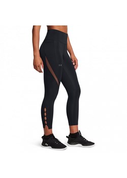 Damskie legginsy treningowe z wysokim stanem Under Armour Vanish Elite Vent Ankle Leg - czarne ze sklepu Sportstylestory.com w kategorii Spodnie damskie - zdjęcie 174036129