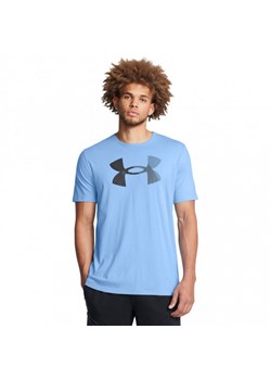 Męski t-shirt z nadrukiem Under Armour UA Big Logo Fill SS - niebieski ze sklepu Sportstylestory.com w kategorii T-shirty męskie - zdjęcie 174036178