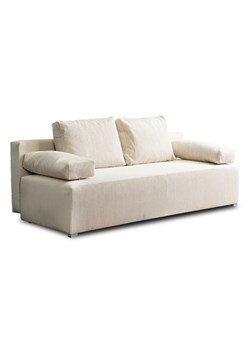 Beżowa sztruksowa sofa z funkcją spania - Ardala ze sklepu Edinos.pl w kategorii Sofy i kanapy - zdjęcie 174036349