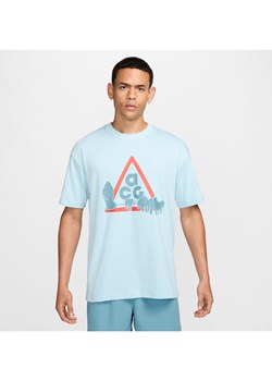 T-shirt męski Dri-FIT Nike ACG - Niebieski ze sklepu Nike poland w kategorii T-shirty męskie - zdjęcie 174036846