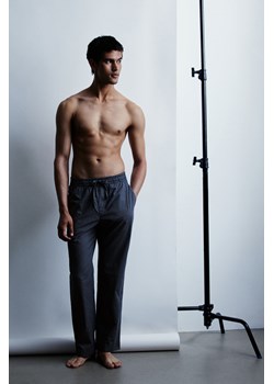 H & M - Popelinowe spodnie Relaxed Fit - Niebieski ze sklepu H&M w kategorii Spodnie męskie - zdjęcie 174036896