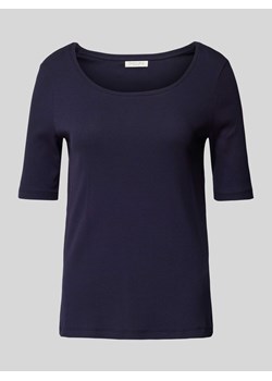 T-shirt z efektem prążkowania ze sklepu Peek&Cloppenburg  w kategorii Bluzki damskie - zdjęcie 174037298