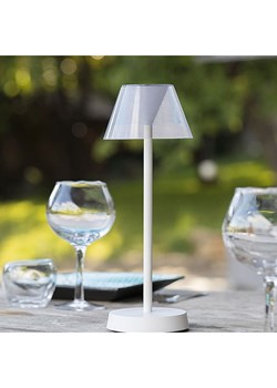 lumisky Lampa zewnętrzna LED &quot;Beverly&quot; w kolorze białym - wys. 35 x Ø 13 cm ze sklepu Limango Polska w kategorii Oświetlenie ogrodowe - zdjęcie 174039087