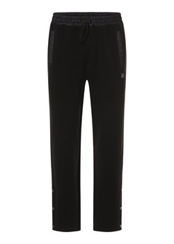 HUGO Męskie spodnie dresowe - Dayquario Mężczyźni Bawełna czarny jednolity ze sklepu vangraaf w kategorii Spodnie męskie - zdjęcie 174039707