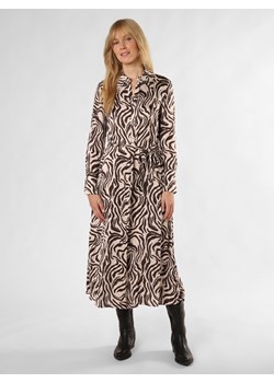 JOOP! Sukienka damska Kobiety wiskoza beżowy wzorzysty ze sklepu vangraaf w kategorii Sukienki - zdjęcie 174039735