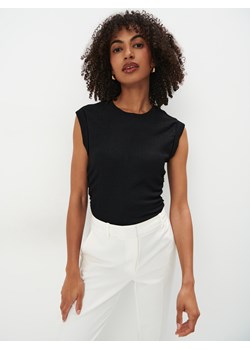 Mohito - Czarna bluzka - czarny ze sklepu Mohito w kategorii Bluzki damskie - zdjęcie 174042227