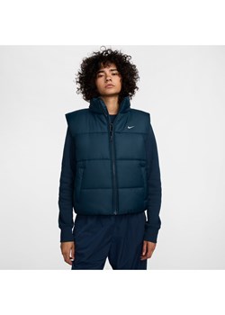 Damski bezrękawnik o luźnym kroju Therma-FIT Nike Sportswear Classic Puffer - Niebieski ze sklepu Nike poland w kategorii Kamizelki męskie - zdjęcie 174042718