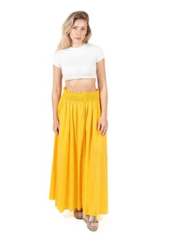 Isla Bonita by SIGRIS Spodnie w kolorze żółtym ze sklepu Limango Polska w kategorii Spodnie damskie - zdjęcie 174043307