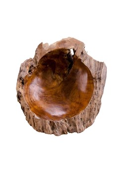 House Nordic Miska w kolorze brązowym - wys. 10 x Ø 30 cm ze sklepu Limango Polska w kategorii Misy i tace dekoracyjne - zdjęcie 174043389