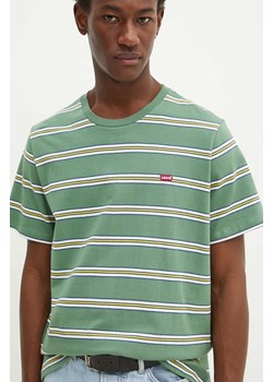 Levi&apos;s t-shirt bawełniany męski gładki ze sklepu ANSWEAR.com w kategorii T-shirty męskie - zdjęcie 174045535