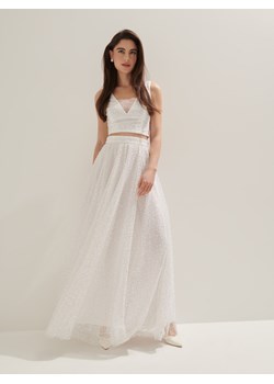 Mohito - Spódnica maxi - biały ze sklepu Mohito w kategorii Spódnice - zdjęcie 174045665
