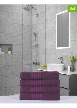 Good Morning Ręczniki (4 szt.) w kolorze bordowym do rąk ze sklepu Limango Polska w kategorii Ręczniki - zdjęcie 174047966