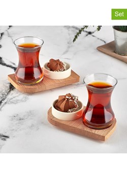 Violeta Home 6-częściowy zestaw w kolorze jasnobrązowo-białym ze sklepu Limango Polska w kategorii Dzbanki i zaparzacze - zdjęcie 174048096