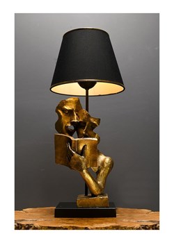 Opviq Lampa stołowa w kolorze złoto-czarnym - wys. 57 cm ze sklepu Limango Polska w kategorii Lampy stołowe - zdjęcie 174048127