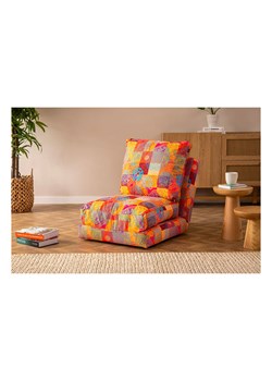 Scandinavia Concept Sofa "Taida" ze wzorem - 60 x 26 x 68 cm ze sklepu Limango Polska w kategorii Pufy i siedziska - zdjęcie 174048128