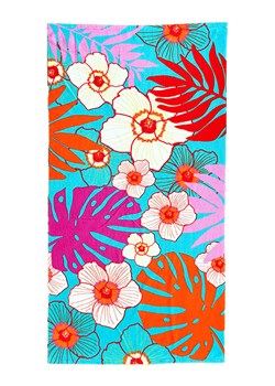 Le Comptoir de la Plage Ręcznik plażowy &quot;Maldives - Belleza&quot; ze wzorem - 170 x 90 cm ze sklepu Limango Polska w kategorii Ręczniki - zdjęcie 174048555