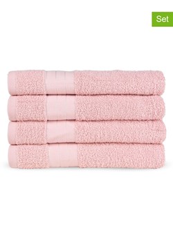 Good Morning Ręczniki (4 szt.) w kolorze jasnoróżowym do rąk ze sklepu Limango Polska w kategorii Ręczniki - zdjęcie 174048676